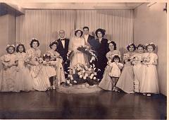 MES PARENTS  mariage le 5 04 1950 à oran  